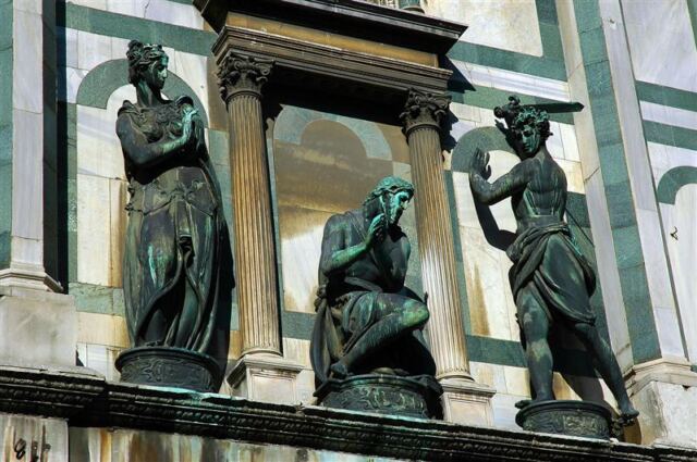 Details above Baptistry