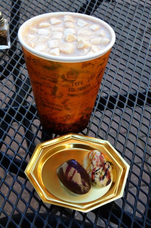 Hot Chocolate and amazing bonbons