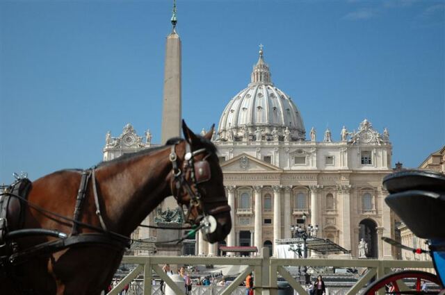Horse and Basilica