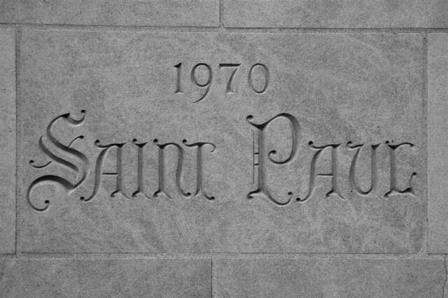 St. Paul dedication stone