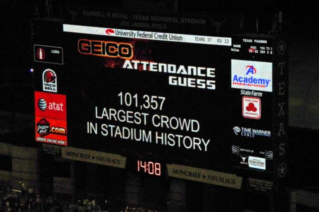 Another record crowd!