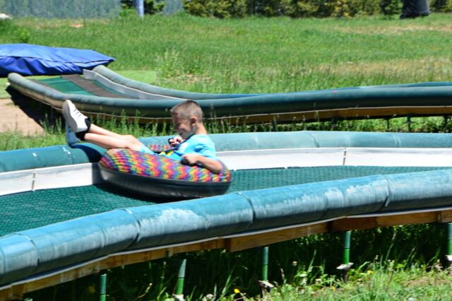 Cole - second mountain tube ride 4