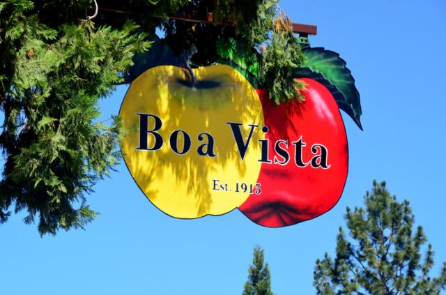 Boa Vista winery sign