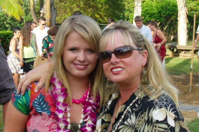 PO - Melanie and Kathy pre-luau