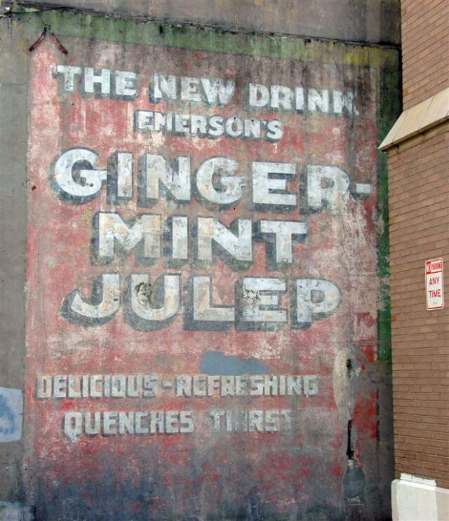 Ginger Mint Julep sign (2)