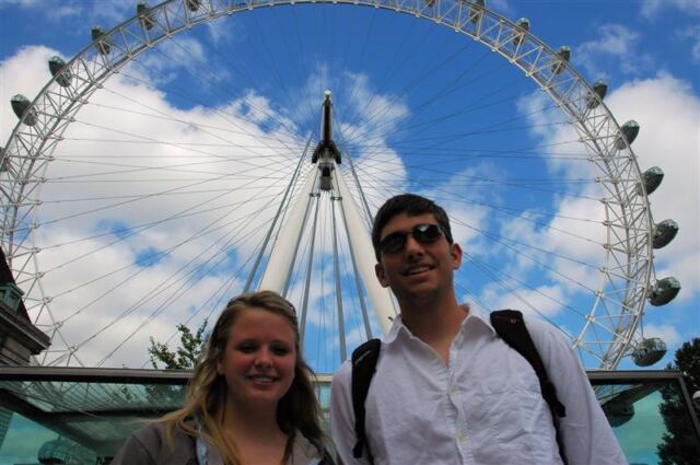 London Eye - Melanie and Andrew