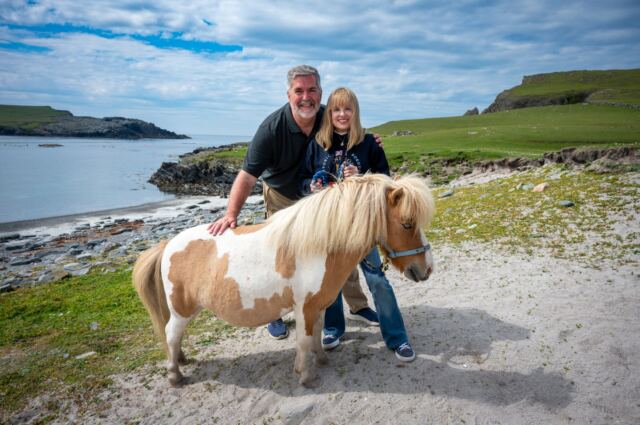 Kathy, Roger, and our pony 03