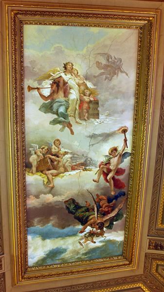 Painted ceiling details (2)