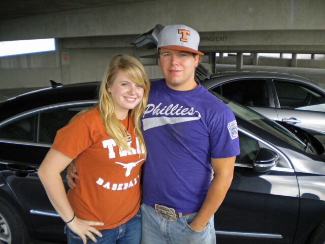 Mel and JW - pregame