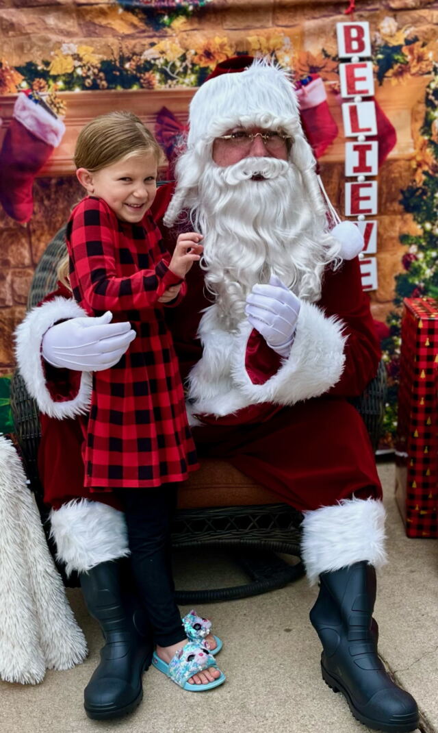 Santa and Mia