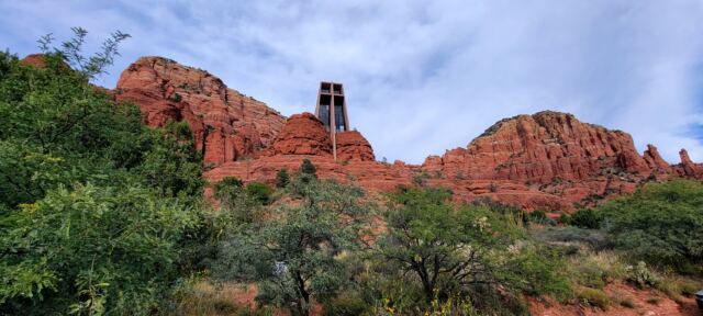 Chapel of the Holy Cross - from below (2)
