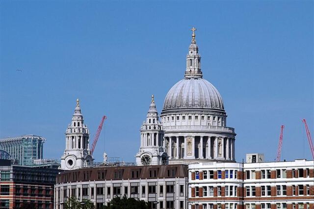 St. Paul's, as seen from the Thames