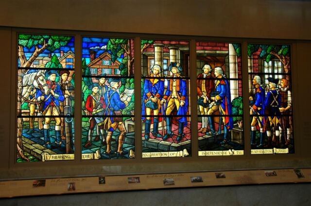 Visitor Center stained glass