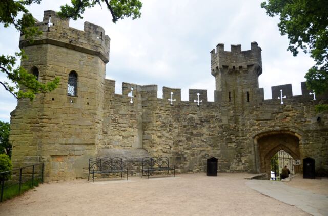 Warwick Castle - various pictures - atop the Mound 5