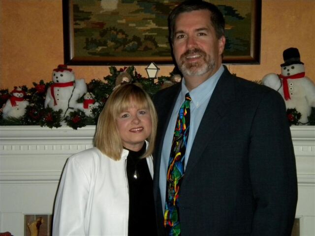 Kathy and Roger - pre-dinner