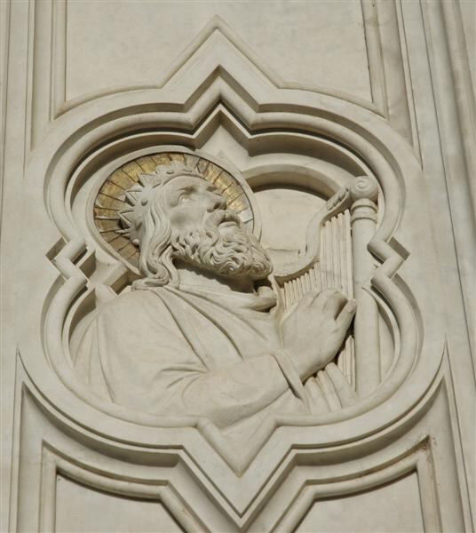 Detail on Santa Croce carvings