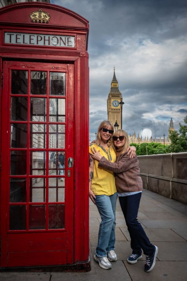London - Red Phone Booth - Big Ben - LeAnn-Kathy