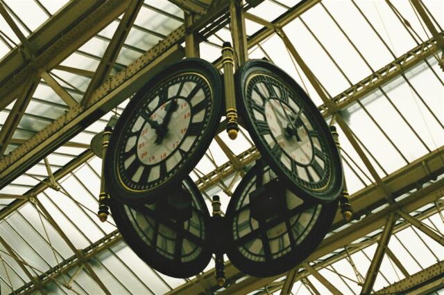 Waterloo Station clock
