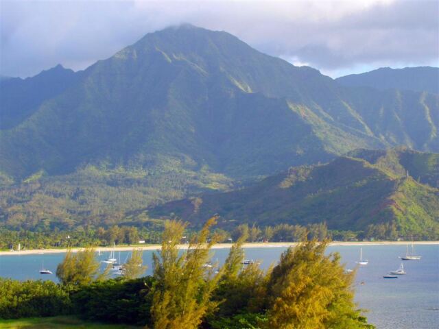 Mountains in the distance