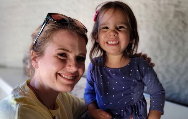Aunt Mel and Madi - Jazz Festival 1
