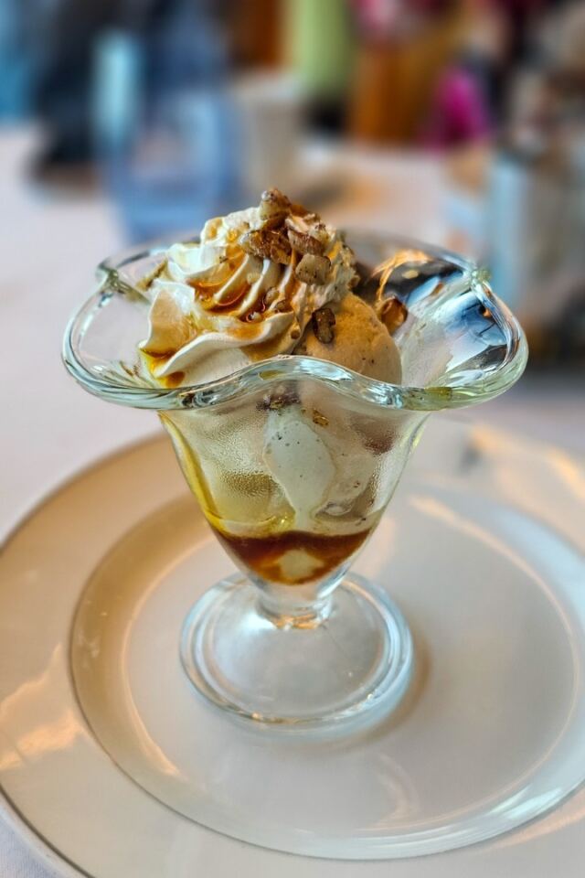 Banoffee sundae