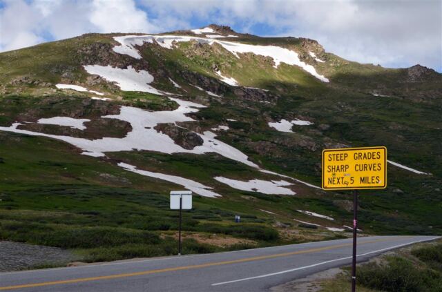 Steep grades, sharp curves