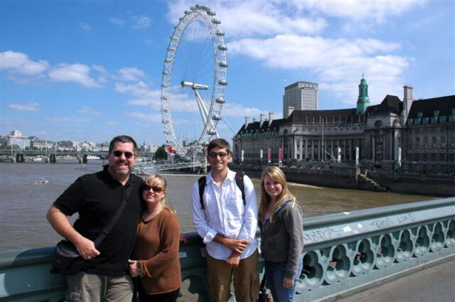 The Balettie Bunch - with the London Eye