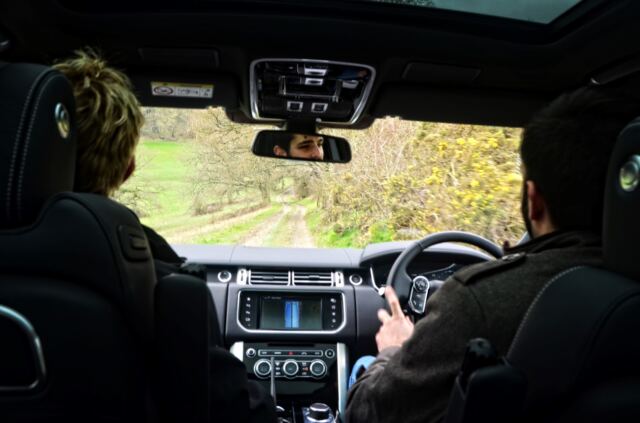 Andrew - offroad behind the wheel of the Range Rover (3)