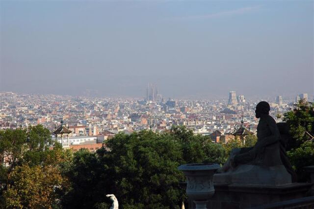 Barcelona from Museum