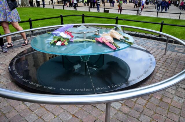 Memorial at the Tower of London
