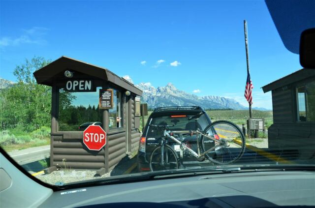 GTNP entrance