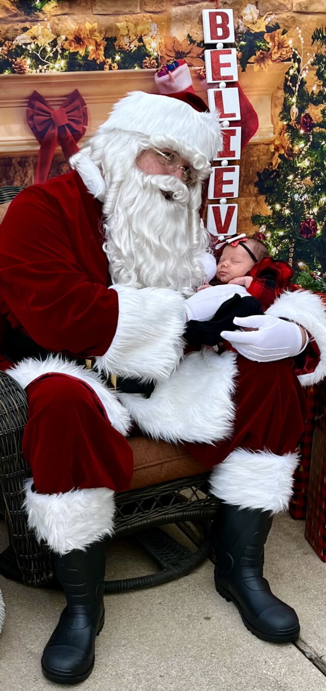 Santa loves babies