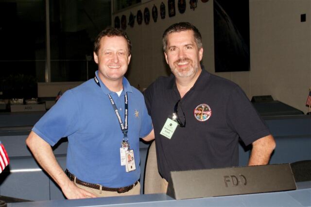 Matt and Roger - at the FDO console