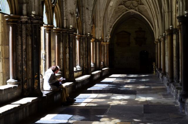 Westminster Abbey - inner courtyard