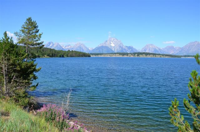 Jackson Lake and the Tetons