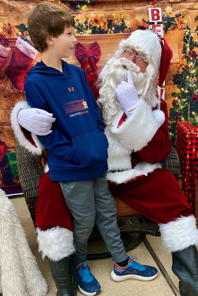 Santa and Hudson