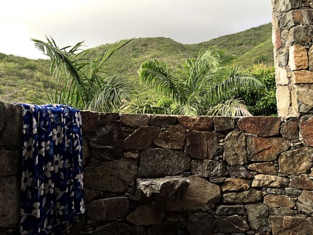 Our outdoor shower