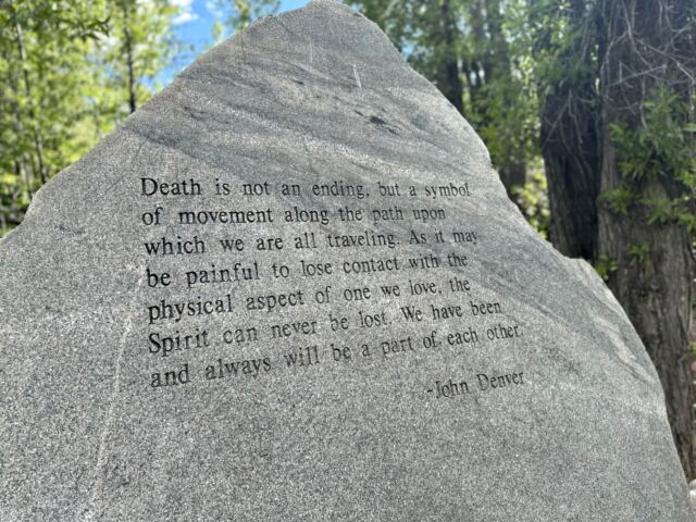 Death is not an ending