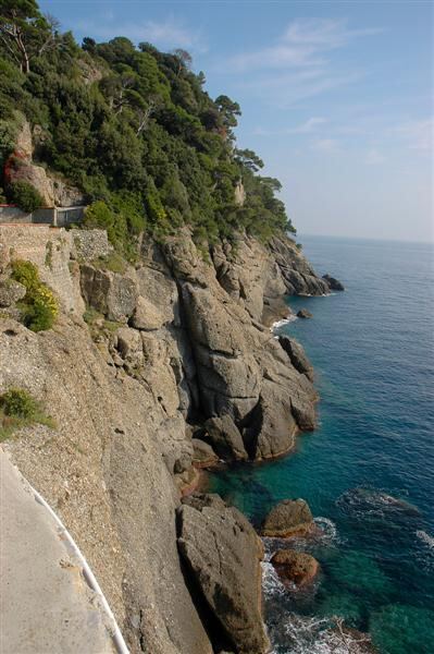 Cliffs overlooking the Med