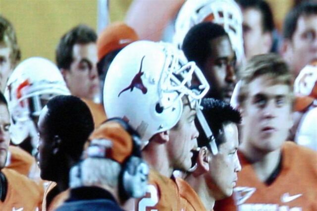 Colt on the sidelines