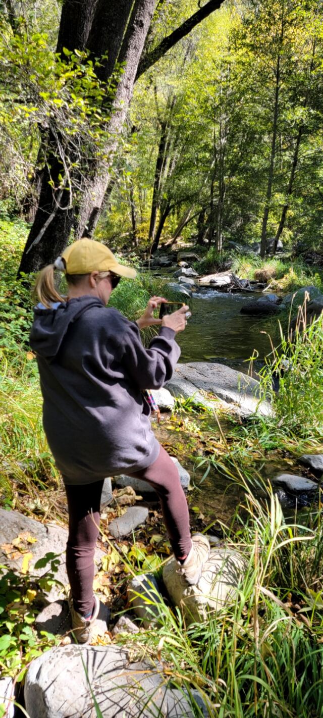 Kathy and Junipine Creek (2)