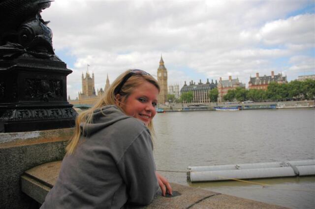 Mel on the Thames