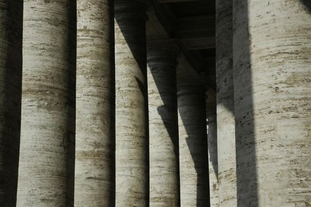 Columns and shadows