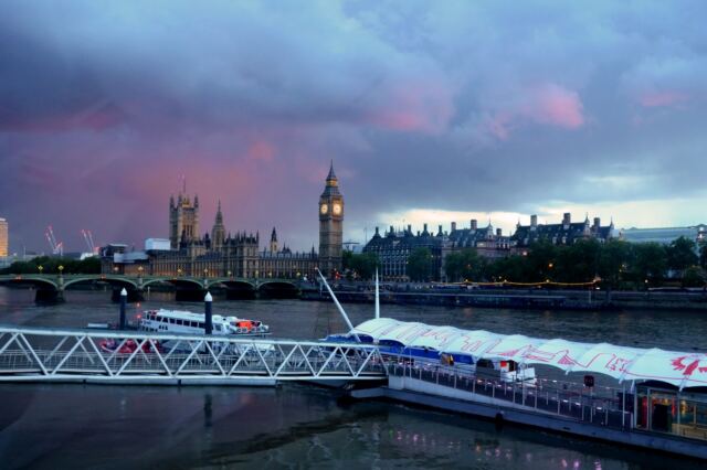 Storm clouds over Parliament