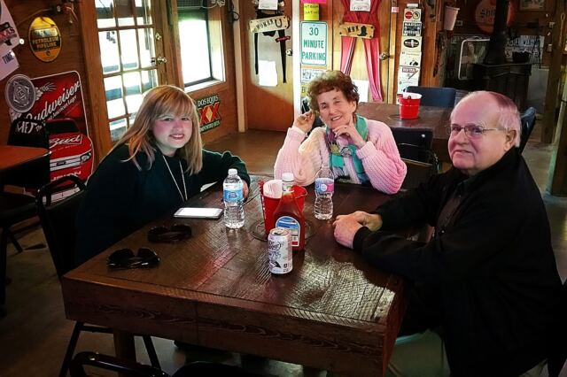 Kathy Geri and Paul Knot in the Loop