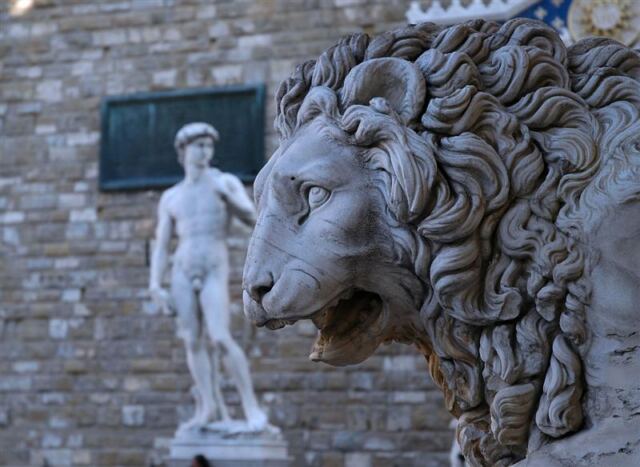 David and the Lion