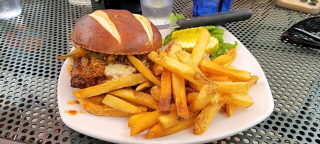 Bison burger