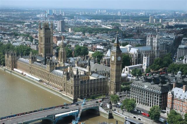 Parliament from London Eye (2)