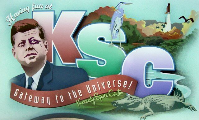 KSC postcard - KSC
