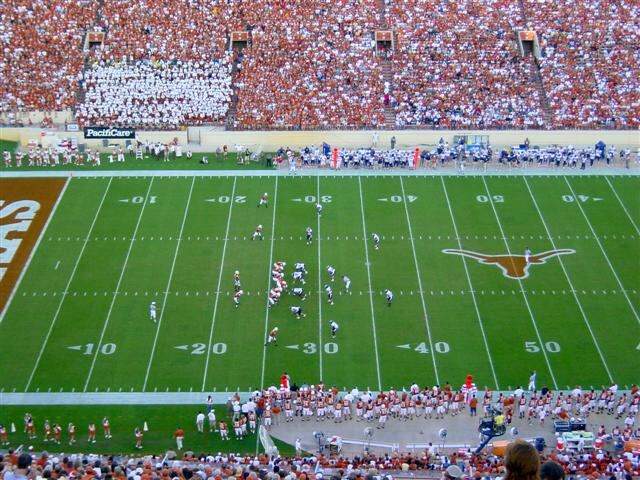 View from our seats